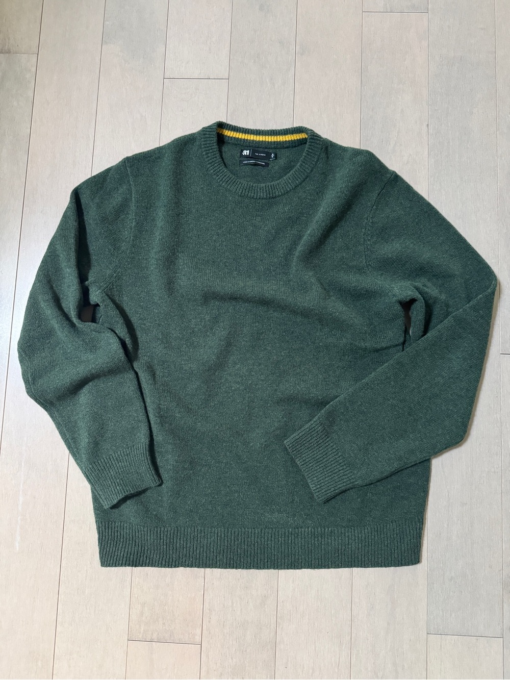 Le 31 Lambswool Crewneck in Green